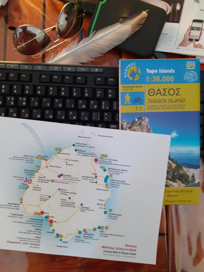 Το Σπίτι Με Το Πηγάδι - Wellcottage Thassos Skála Kallirákhis Dış mekan fotoğraf